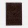 Cover for passport and auto documents, brown color