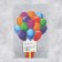 Volumetric postcard "Happy Birthday", balls, 12.6 × 17.8 cm