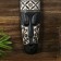 Mask Wall tree "Aboriginal with a monster pattern" 3x12x50 cm