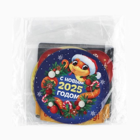 New Year's magnet "New Year: New Year", mix-3