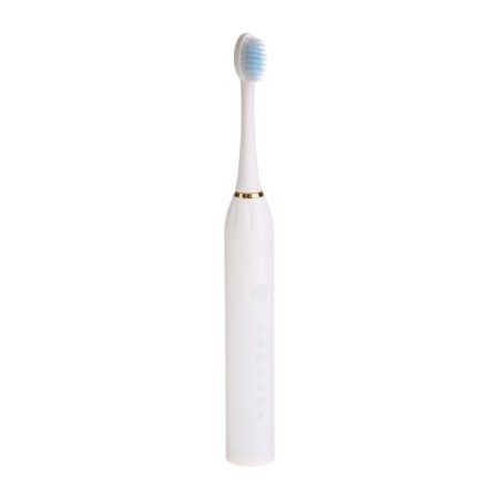 Luazon LP-010 electric toothbrush, vibration, 2 nozzles, from battery, white-2