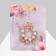 Book "Pearls Blooming", white color in gold