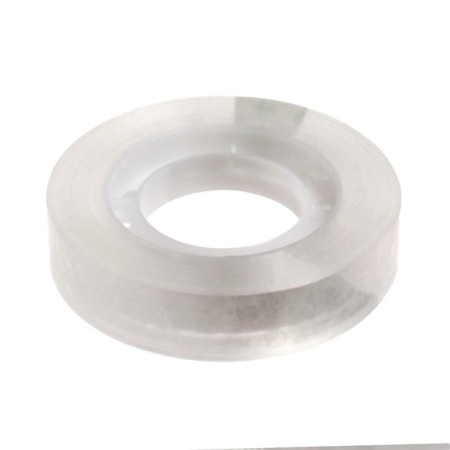 Adhesive tape 12 mm x 33 m., The color is crystal - transparent