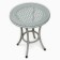Sadovy table of artificial rattan 60x75cm gray