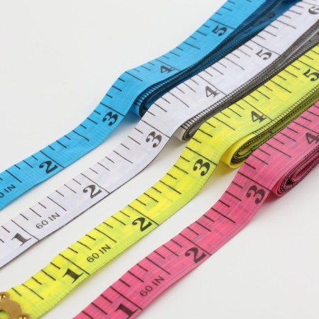 Portnovskaya centimeter tape, 1.2 × 150 cm (cm/inch), mix color-8