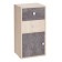 Rabberry No. 3 Dice Cube 2 sections, 360x320x705, Dub Sonoma