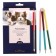 Pencils 36 flowers 18 pieces, Twincolor