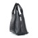 Bag women, genuine leather, 335x280x125 cm, black