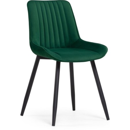 Sedal Metal Carcass Seda Metal/Velur, Black/Green 50x56x82 cm