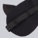 Mask for sleep "Kisa", 19 × 11 cm, elastic band is single, multi -colored