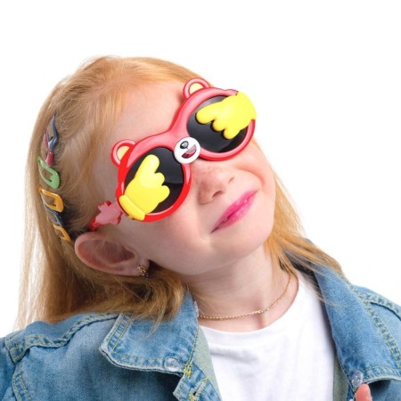 Children's glasses, polarization, TR90, lens 5x6 cm, width 14 cm, puff 13 cm
