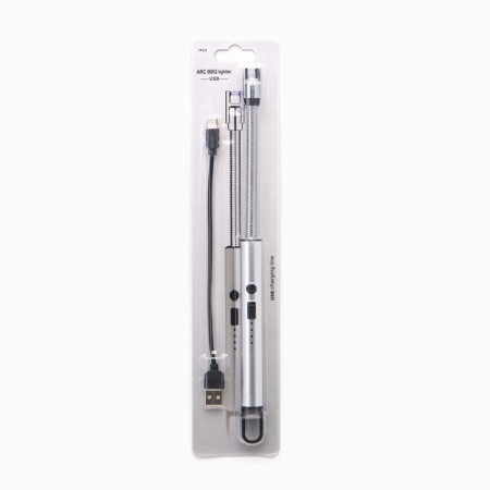 Electronic lighter for kitchen and candles, arc, 170 mAh, USB-3