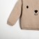 Jumper knitted baby I “Bear” Growth 68-74 cm