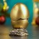 New Year. Symbol 2025. Figure "Snake in the Egg" 4x4x7cm, bronze
