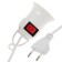 The lamp with the switch, under the lamp, E27, wire 2 m, white