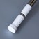 Bathroom cornice telescopic shares, 70-120 cm, steel