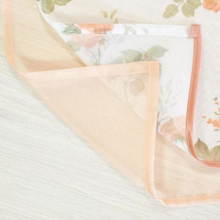 A set of curtains for the kitchen Witerra Byzantium 280x160cm, peach, right, PE100%-4