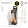 Filament era “twisted candle”, 5 W, E14, 515 lm, 2700k, glow warm white