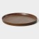 Nastel dish, d = 20.5 cm, brown color
