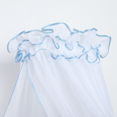 Badakhin "Edelweiss", size 150x300 cm, blue color-1