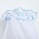 Badakhin "Edelweiss", size 150x300 cm, blue color