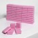 Batf sandpaper for nails, set 50 pcs, double -sided, 3.5 × 2.5 cm, pink color
