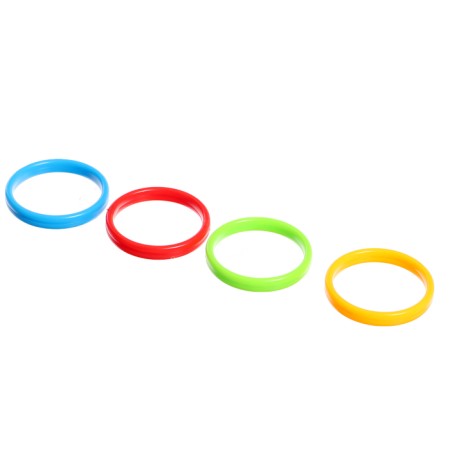 Board game for speed "finger up", cards, plastic rings, 1-6 players, 3+-2
