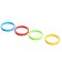Board game for speed "finger up", cards, plastic rings, 1-6 players, 3+