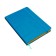 Leduced Diary A5, 140l, Cage, leatherette, elastic band, yellow cut, blue