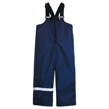 Baby pants insulated, height 134 cm, dark blue color-2