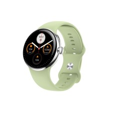 Смарт-часы Wifit Wiwatch R1, 1.3", Amoled, IP68,GPS,контроль ЧСС, 21 режим фитнеса, зеленые