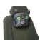 Pillow on the headrest Matech Animals Line, Panther, 30 x 25 x 10 cm, black, green