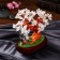 Bonsai souvenir "Cash tree with rock crystal" 204 pcs 23x25x13 cm