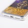 IPhone XR phone case with sparkles inside Stars, 7.6 × 15.1 cm