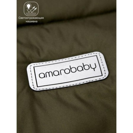 Winter fur “khaki” envelope, size 105 cm-7