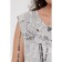 Top female, size 44, white/black color