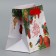 Laminated square “Bright paints”, 14 x 14 x 9 cm, New Year