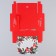 New Year's folding box "Bullfinchi on the branch" 20 x18 x 5 cm, New Year