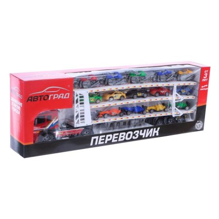 Inertial “Avtovos” truck, with 15 machines and motorcycles-4