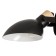 Bra "Ala" E27 40W black 14x23x11 cm