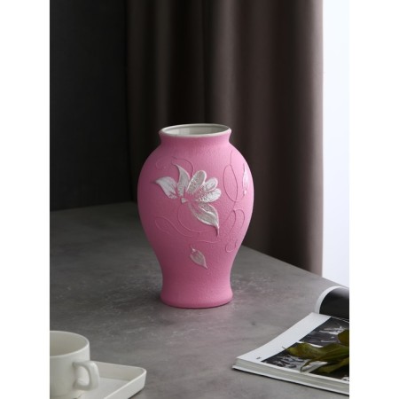 VAZA table "charm", 24cm. velvet, lilac-1