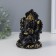NECSK Polystone "Ganesha on the throne" 9.5x9.5x14.2 cm