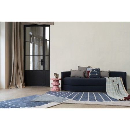 Cotton carpet with Tea Plantation Terra, size 200x300 cm-7