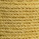 Cord twisted, d = 3 mm, 25 ± 1 m, gold color