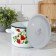 Cylindrical pan “Strawberry Polyana”, 2.9 l, metal cover, induction