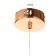 Lamp Bayerlux "Roy" 1xLED 18W gold 5.5x5x28-210 cm