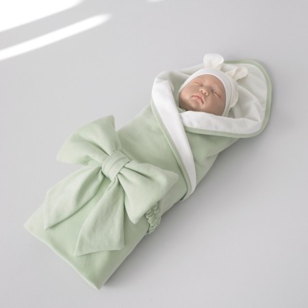 Kinderlitto “Knotka” discharge kit, 4 items, height 50-56 cm, olive color-1