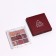 Professional palette of eyelid shadows with glitter, 9 colors