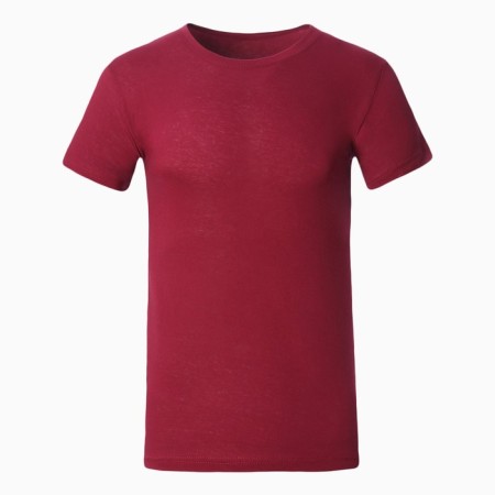 T -shirt male, burgundy color, size 50-5