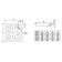 Show's pallet BLB CF80, 80 x 80 x 16 cm, square, steel